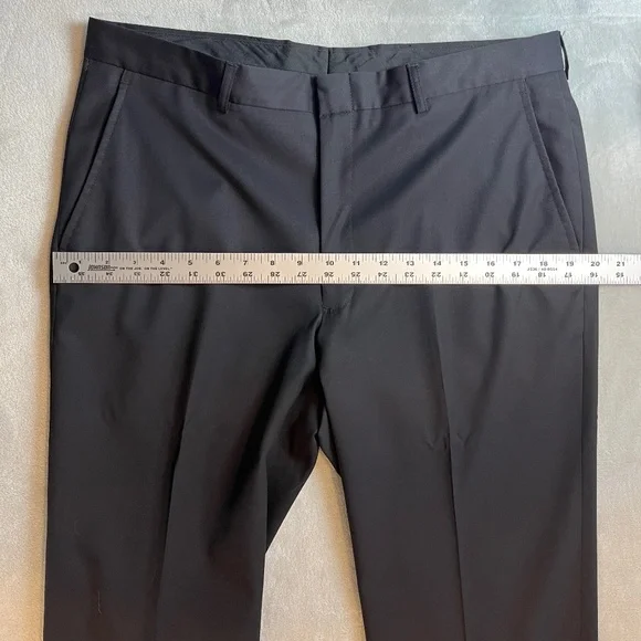 Jos. A. Bank 100% Wool Dress Pants 34W 30L Travelers Collection Tailored Fit - Picture 13 of 14